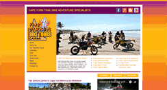 Desktop Screenshot of fairdinkumbiketours.com.au
